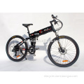 7-speed gears 36V/8.8Ah LED display fat tire electric bike 26 inch folding bike